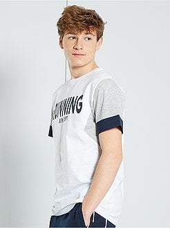 T-shirt color-block - Kiabi