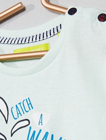 T-shirt com animação 'Baleia' - Kiabi