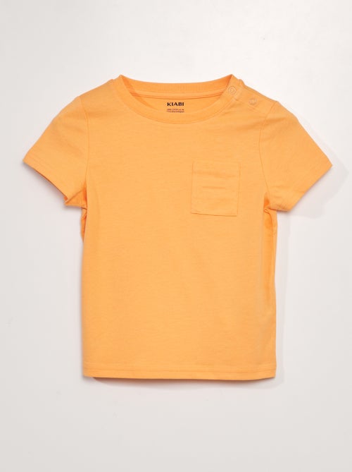 T-shirt com bolso - So Easy - Kiabi