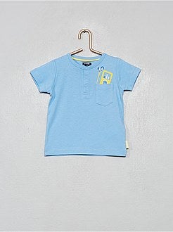 T-shirt com bolso frontal - Kiabi