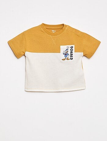 T-shirt 'Mickey' com bolso no peito 'Disney'