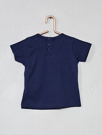 T-shirt com bordado - Kiabi