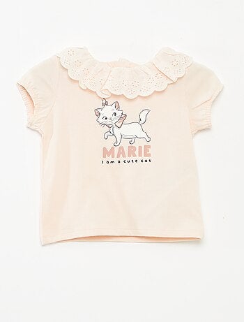 T-shirt com bordado inglês 'Maria'