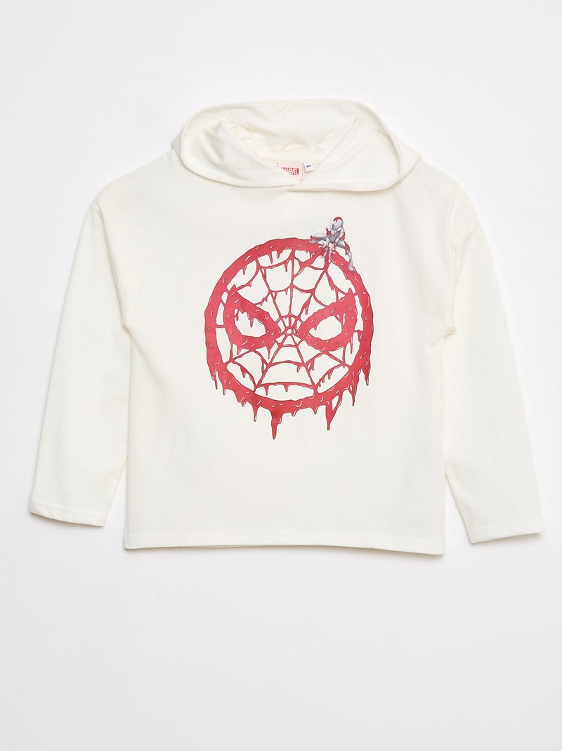 T-shirt com capuz 'Avengers' Bege - Kiabi