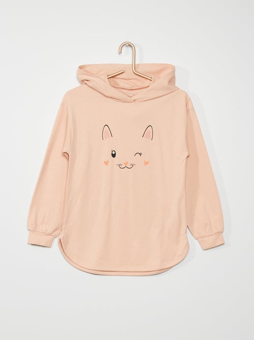 T-shirt com capuz - Kiabi