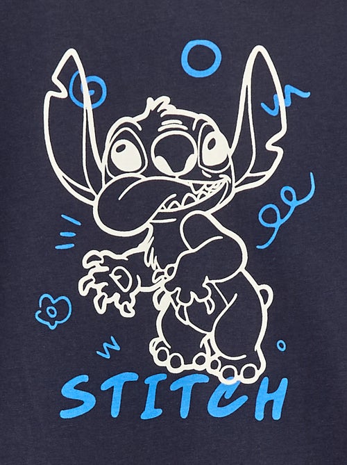 T-shirt com capuz 'Stitch' - Kiabi