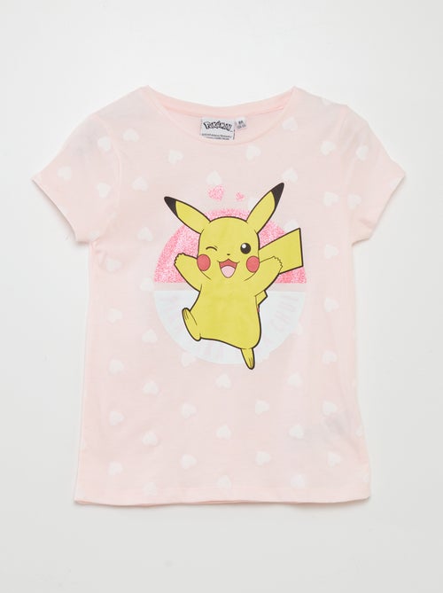 T-shirt com corações 'Pikachu' - Kiabi