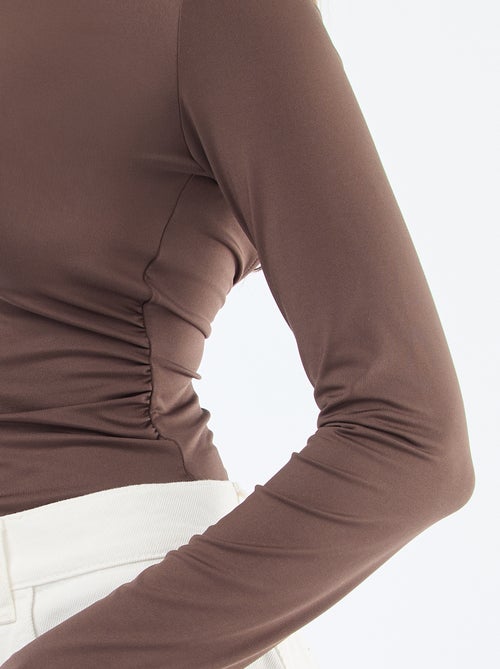 T-shirt com costas abertas - Kiabi