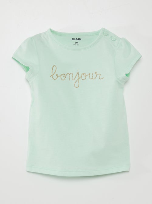 T-shirt com desenho - Kiabi