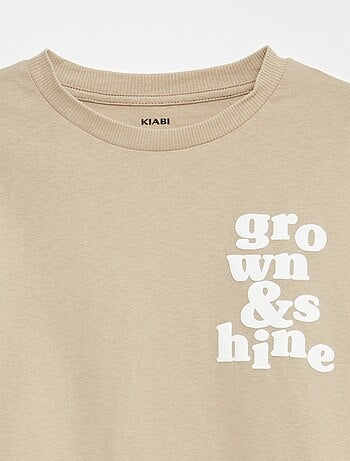 T-shirt com efeito 2 em 1