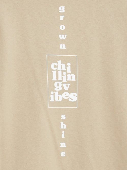 T-shirt com efeito 2 em 1 - Kiabi