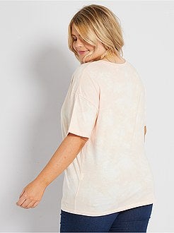 T-shirt com efeito deslavado - Kiabi