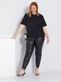 T-shirt com efeito ombreiras - Kiabi