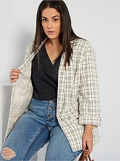 T-shirt com efeito usado de conceção ecológica - Kiabi