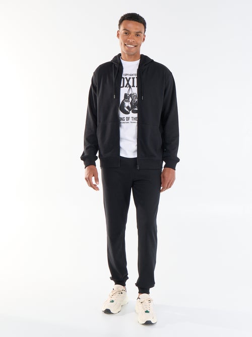 T-shirt com Estampa Frente e Verso e Mangas Curtas - Kiabi