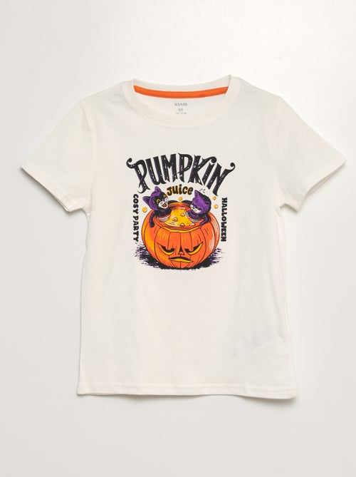 T-shirt com estampado - Halloween - Kiabi