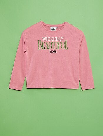 T-shirt com estampado - Wicked