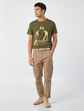 T-shirt com estampado '2Pac'