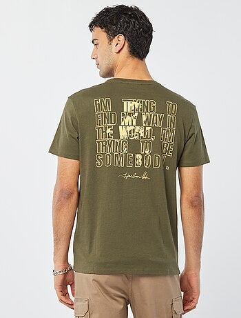 T-shirt com estampado '2Pac'