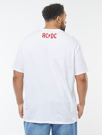 T-shirt com estampado 'AC/DC' de manga curta