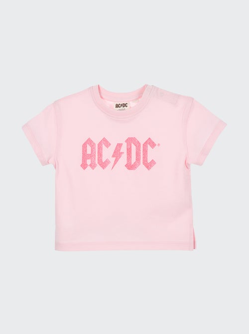 T-shirt com estampado 'AC/DC' - Kiabi