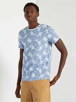 T-shirt com estampado all-over - Kiabi