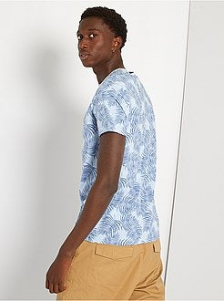 T-shirt com estampado all-over - Kiabi