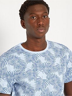 T-shirt com estampado all-over - Kiabi