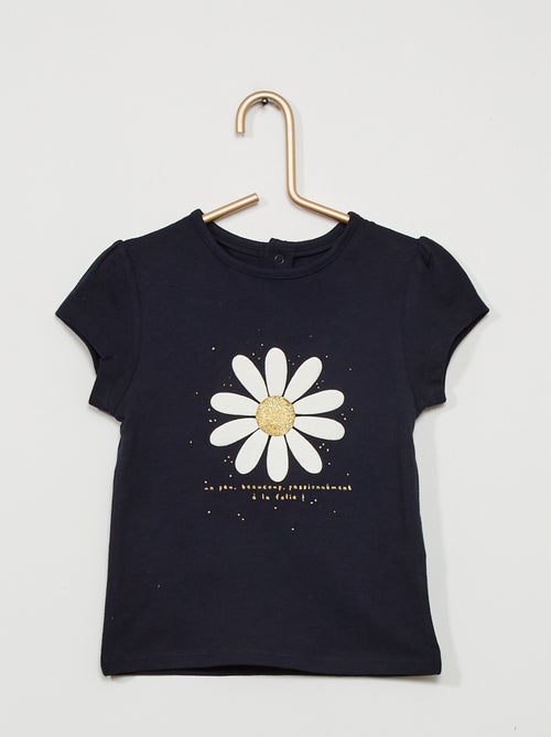T-shirt com estampado 'ananás' - Kiabi