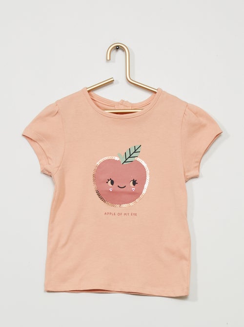 T-shirt com estampado 'ananás' - Kiabi