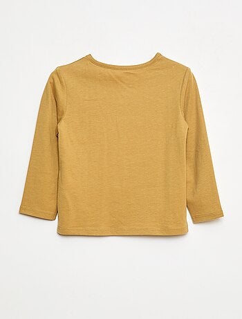 T-shirt com estampado animado