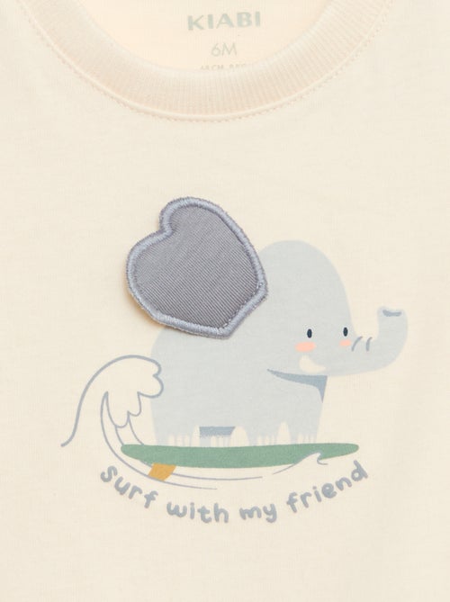 T-shirt com estampado animado - Kiabi