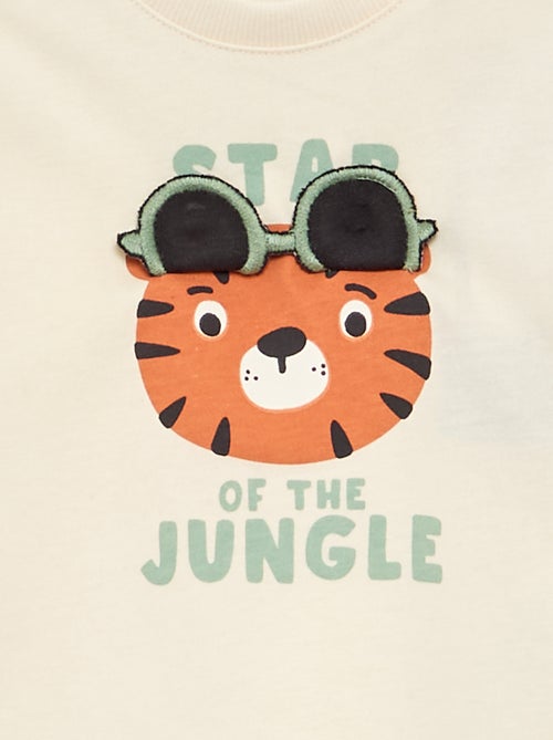 T-shirt com estampado animado - Kiabi