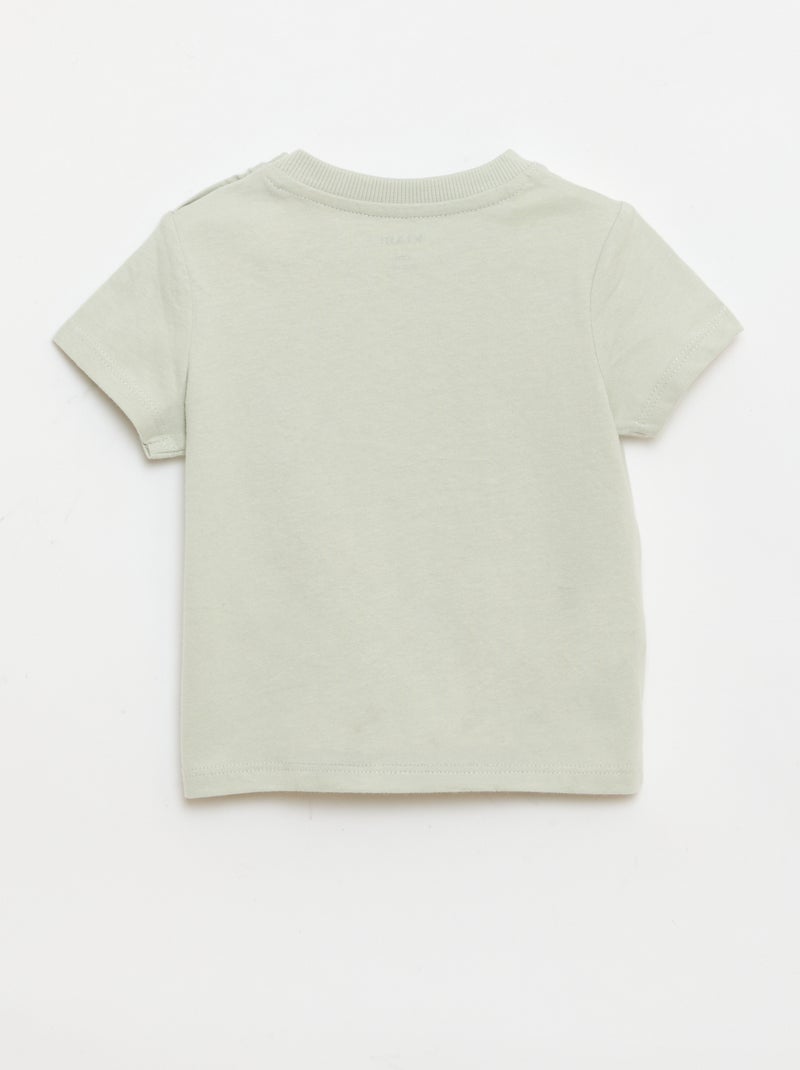 T-shirt com estampado animado Verde - Kiabi