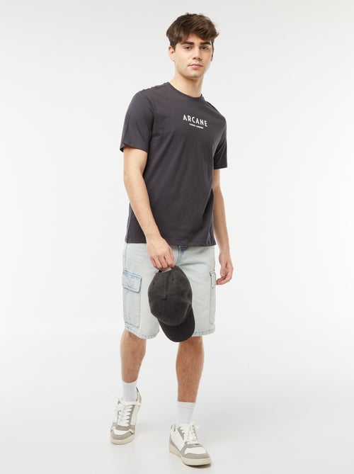 T-shirt com estampado 'Arcane' - Kiabi