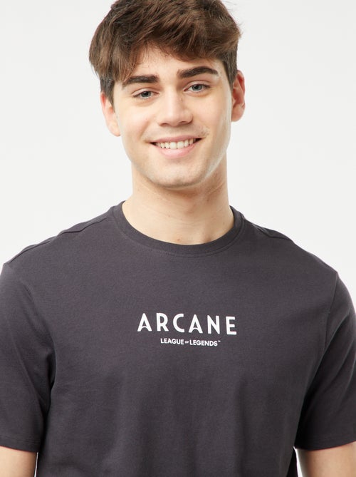 T-shirt com estampado 'Arcane' - Kiabi