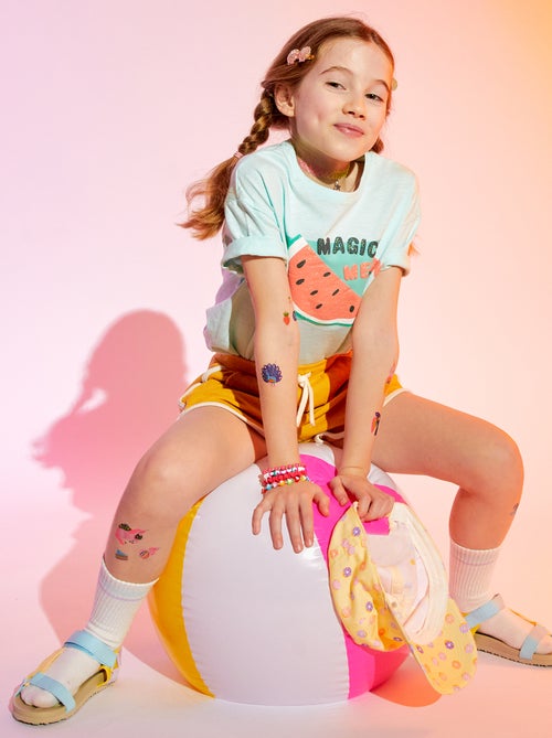 T-shirt com estampado - Kiabi