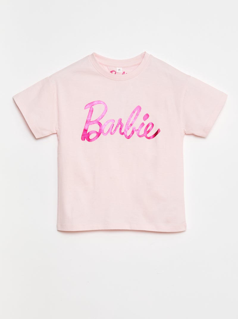 T-shirt com estampado 'Barbie' ROSA - Kiabi