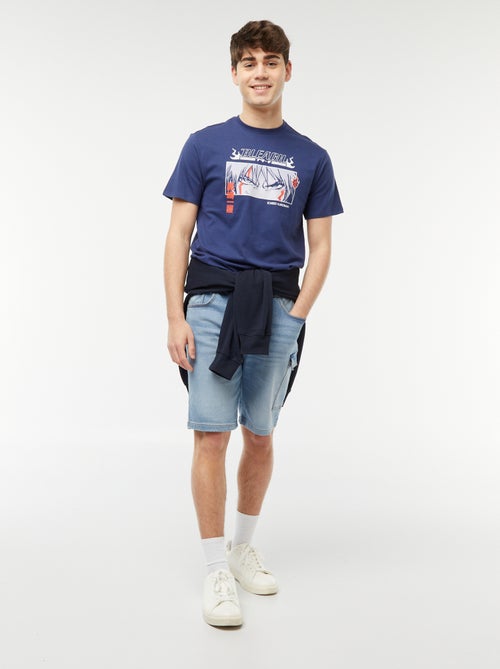 T-shirt com estampado 'Bleach' - Kiabi