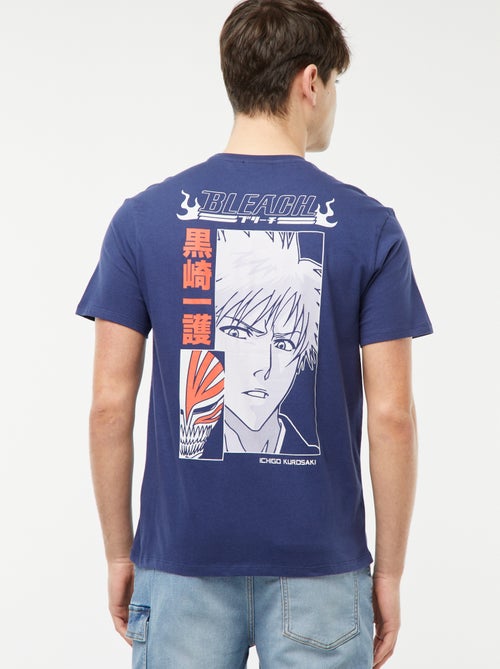 T-shirt com estampado 'Bleach' - Kiabi