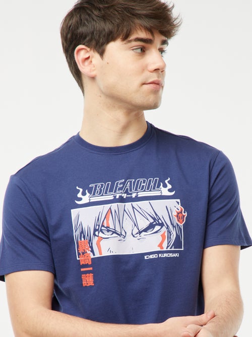 T-shirt com estampado 'Bleach' - Kiabi