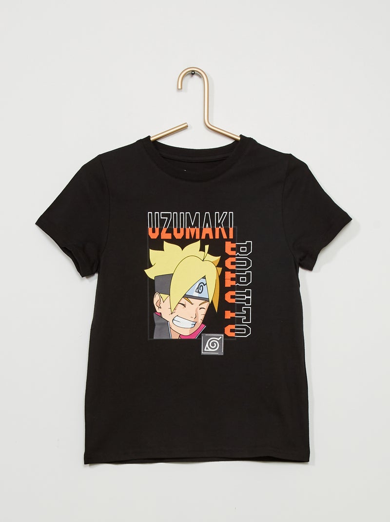 T-shirt com estampado 'Boruto' Azul Marinho - Kiabi