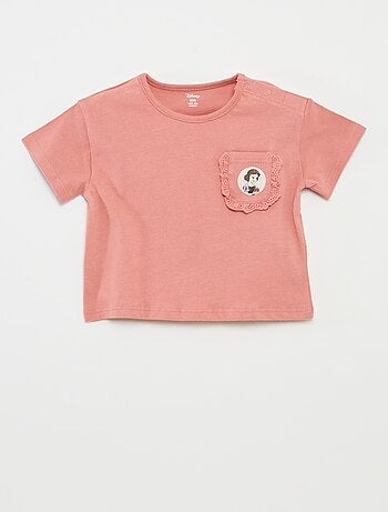 T-shirt com estampado 'Branca de Neve'