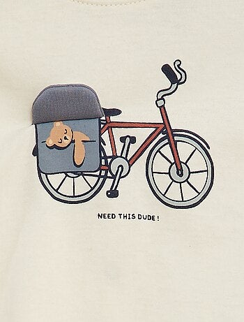 T-shirt com estampado