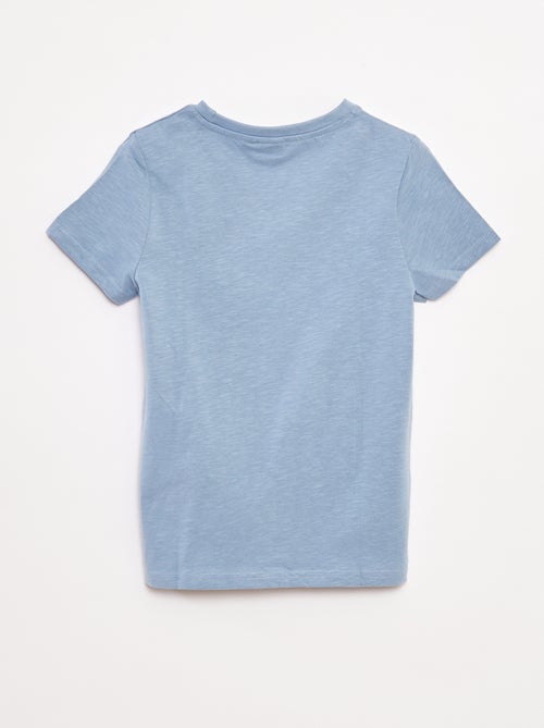 T-shirt com estampado 'Carros' de corte largo - Kiabi