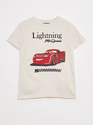 T-shirt com estampado 'Carros' de corte largo