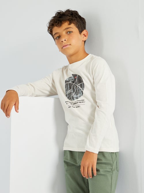 T-shirt com estampado 'Cool dogs' - Kiabi