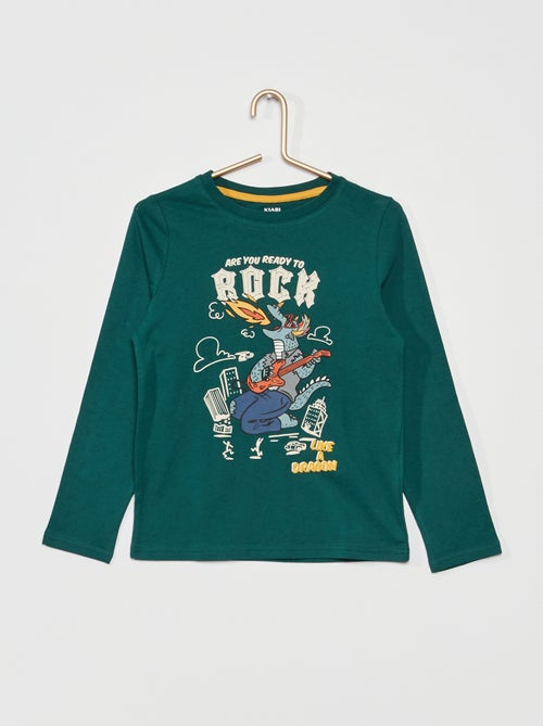 T-shirt com estampado 'Cool dogs' - Kiabi