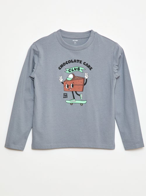T-shirt com estampado de aniversário - Kiabi