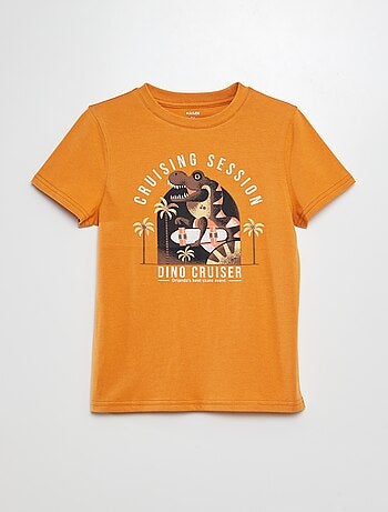 T-shirt com estampado de fantasia